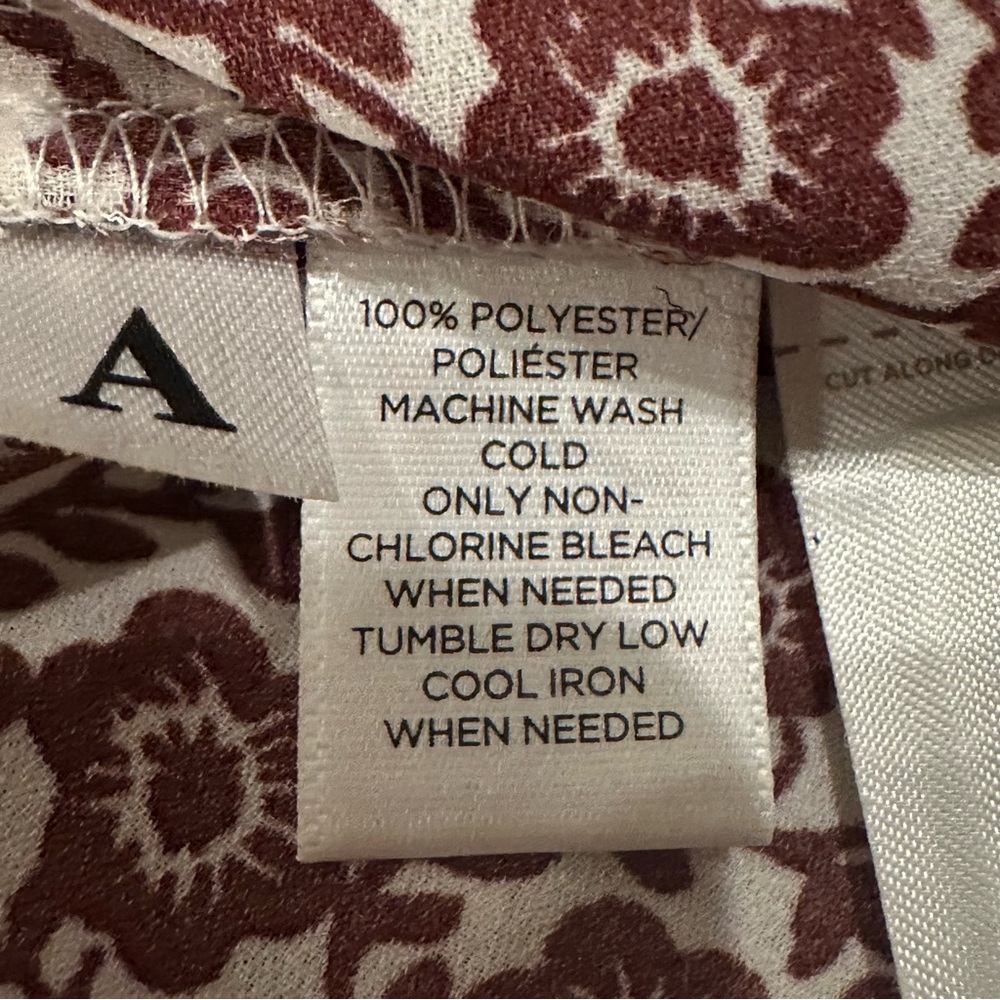 Ann Taylor Loft Patterned Shell - Picture 11 of 11